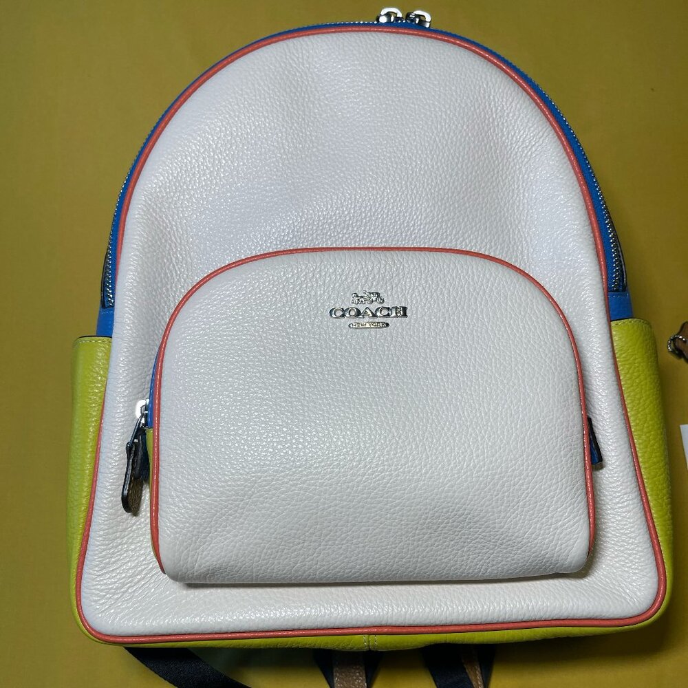 Colorblock Coach Court Backpack - Picture 2 of 12